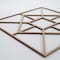 Ekena Millwork Large Jamestown Decorative Fretwork Wood Wall Panels, Hickory, 23 3/8"W x 23 3/8"H x 3/8"T WALW24X24X0375JTNHI - alternate 6